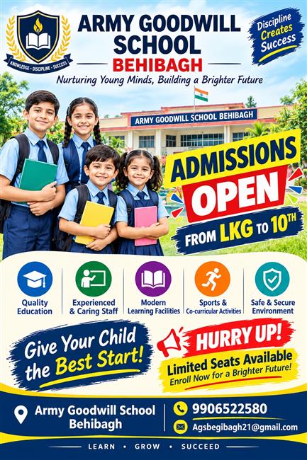 Admission 2026-2027